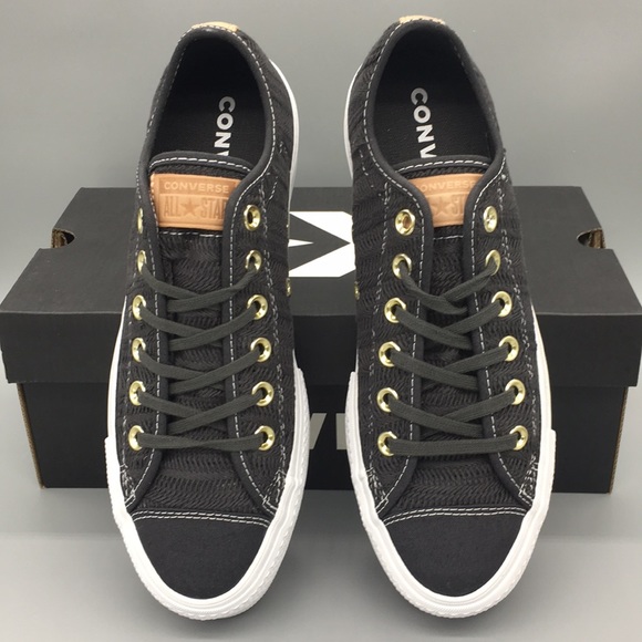 Converse CTAS LIFT OX almost black WMNS Platforms Sneakers - Picture 3 of 8